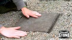 How to Install Stomp Stone recycled rubber pavers