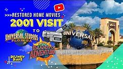 Restored VHS Home Video | Universal Studios Florida and Islands Of Adventure Filmed October 2001