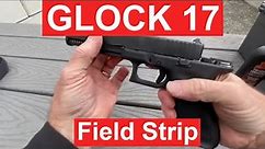 Glock 17 Gen 5 Disassembly/Field Strip in 58 Seconds. Field Strip Glock 19 All Glocks #glock
