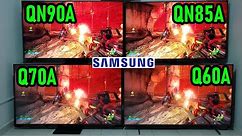 Samsung QN90A vs QN85A vs Q70A vs Q60A - Neo QLED vs QLED ¿Cuál te conviene más?