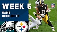 Eagles vs. Steelers Week 5 Highlights | NFL 2020