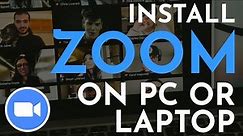How to Install Zoom on your PC or Laptop (2020) | Download & Install Zoom Meeting on Windows 10