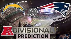 2018 - 2019 NFL Playoff Predictions - Los Angeles Chargers vs New England Patriots