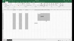 Excel 2016 - Selecting Cells