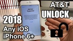 How To Unlock iPhone 6 Plus From AT&T to Any Carrier