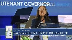 California Lieutenant Governor Eleni Kounalakis Remarks at the 96th Annual Host Breakfast