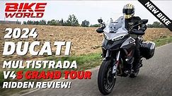 2024 Ducati Multistrada V4s Grand Tour | Exclusive New Bike Review!