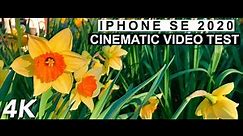 iPhone SE (2020) Cinematic 4K Video Test - Filmic Pro