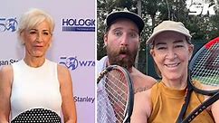 Chris Evert shares glimpse of her grueling tennis session with son Alexander Mill amid cancer battle