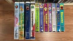 My Sony Wonder VHS Collection