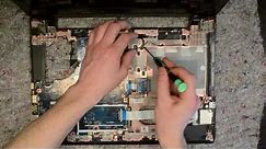 Lenovo Z50 laptop disassembly, take apart, teardown tutorial