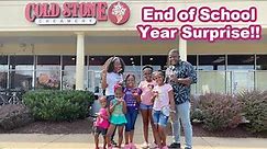 VLOG: End of School Year Surprise!! 🥳 DOLLAR TREE SPREE| ICE CREAM| Ft. Vanilla Gift Card