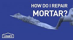 How to Repair Brick Mortar in Just One Day | Lowe's