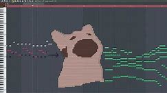 What Pop Cat Sounds Like, sounds pop - MIDI Art