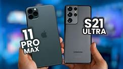 iPhone 11 Pro Max vs Samsung Galaxy S21 Ultra en 2024 ¿Cuál Comprar?