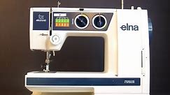 Elna Air Electronic TX sewing machine + instructions