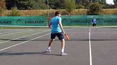 Tennis Volley Footwork Lesson