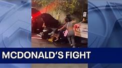 Atlanta McDonald's employees say customers instigated brawl