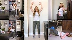 Take a quick break to squeeze in these easy exercises