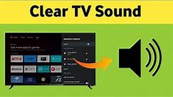 Mi Smart tv | Sound not Clear & Audio Problem Solved