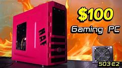 Turning $100 into a HIGH-END Gaming PC - S3:E2 "DOUBLE or NOTHING"