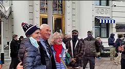 Video shows Roger Stone flanked by Oath Keepers on morning of Jan. 6