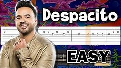 Luis Fonsi - Despacito - Guitar tutorial (TAB)