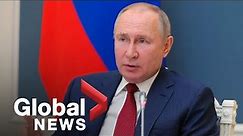 Russia’s Vladimir Putin talks COVID-19, big tech during address to World Economic Forum