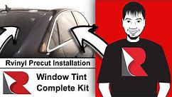 How to Install a Complete Precut Window Tint Kit