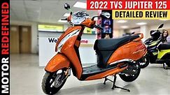 2022 TVS Jupiter 125 Dawn Orange Color Detailed Review | On road Price, Features, Exhaust Sound.
