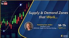 Supply & Demand Zones That Work Hosted by Sam Seiden