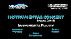 AACMS 2018 Spring Instrumental Concert
