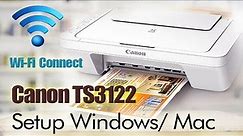 Canon TS3122 Printer WiFi Setup 1(877)902-2785 | Canon Ij Setup Download Drivers