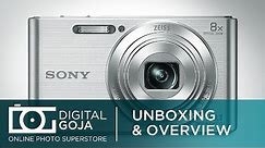 Sony DSC W830 Cyber Shot Digital Camera 20.1 Megapixel | Unboxing & Overview