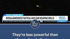 Russia announces tactical nuclear weapons drills.mp4