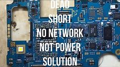 Samsung a30 a305f short problem solution a30 not power solution Samsung a30 network ic replacement