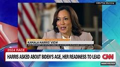 Kamala Harris says she's ready to be commander-in-chief. Reporter breaks down the tension in her saying this