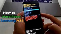 How to Hard Reset Samsung Galaxy A22