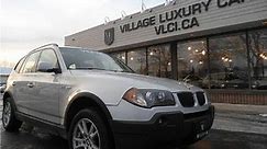 2005 BMW X3 2.5i in review - Village Luxury Cars Toronto