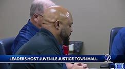 Leaders host juvenile justice town hall