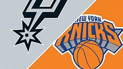 Knicks 126-105 Spurs (Nov 8, 2023) Final Score - ESPN