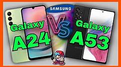 Samsung Galaxy A24 vs A53 cual es mejor