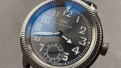 IWC Vintage Pilot's Watch WHITE GOLD 3254-04 IWC Watch Review