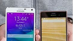 Samsung Galaxy Note 4 vs Sony Xperia Z3