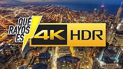 ¿Qué rayos es el 4K y el HDR?