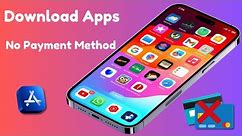 How to Download Apps Without Payment Method iPhone || 2024 || iOS 17