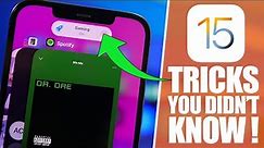 iOS 15 - 17 Tricks You Didn’t Know Existed !