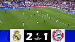 «Реал Мадрид» — «Бавария Мюнхен» [2-1] | Полуфиналы | Лига чемпионов 2024 | Основные моменты матча