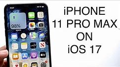 iOS 17 On iPhone 11 Pro Max! (Review)