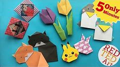Best 5 Minute Crafts - 5 Quick & Easy Origami Projects - Easy Origami DIYs